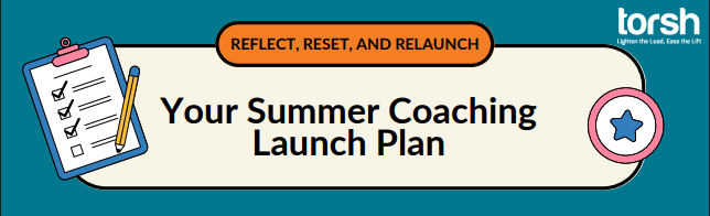 Summer Coaching toolkit